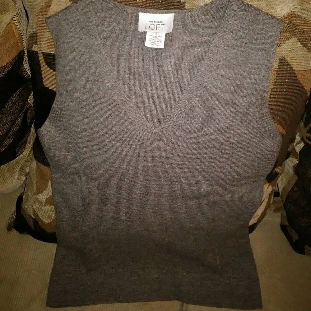 Cashmere vest sweater